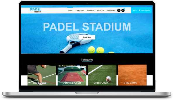 Padel Stadium - Stadium Booking Web Application