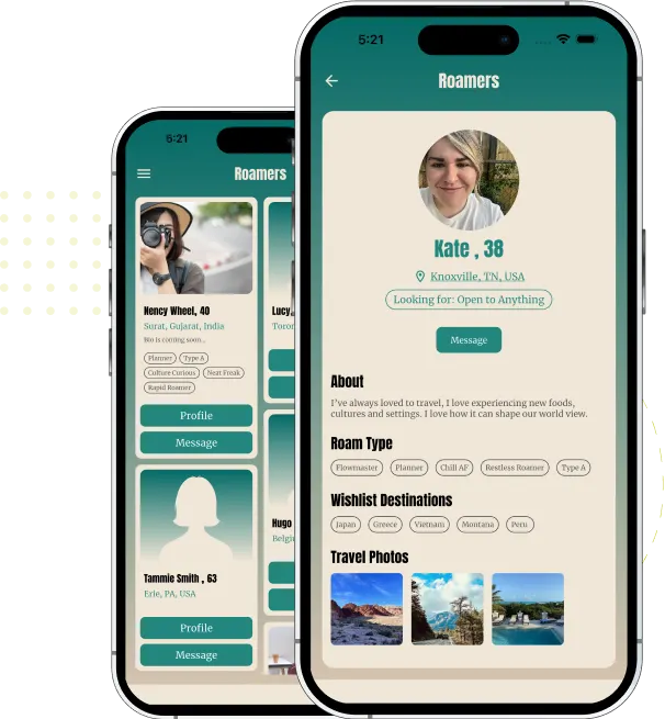 Roamate – Solo Travel Companion Platform