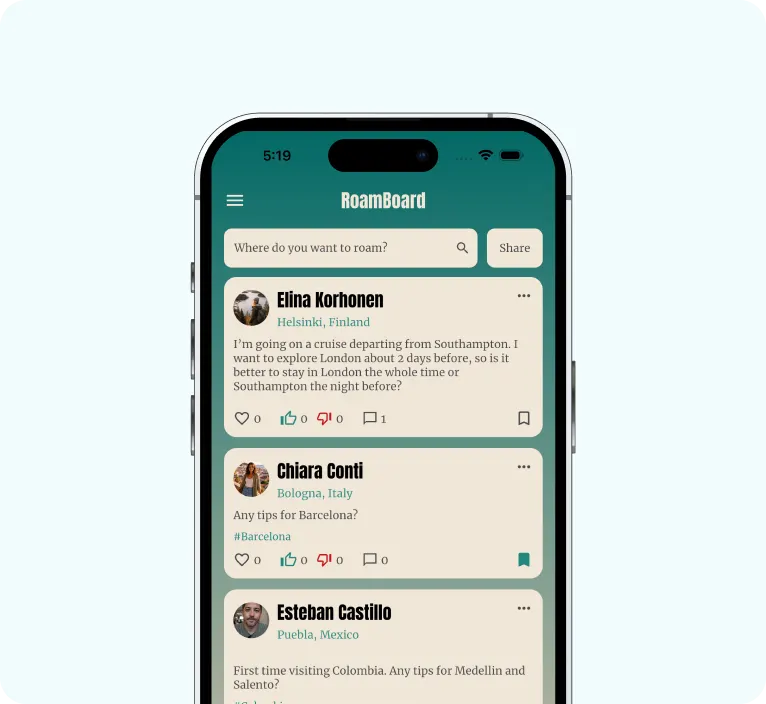 Roamate – Solo Travel Companion Platform