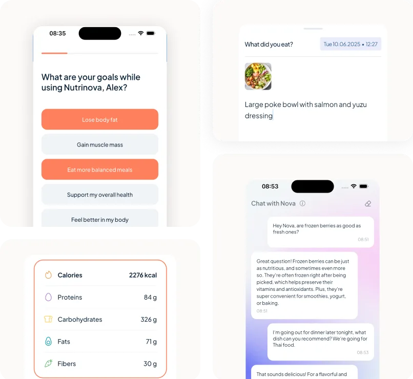 Nutrinova – AI Calorie Counter & Nutrition Tracker strategy and solutions
