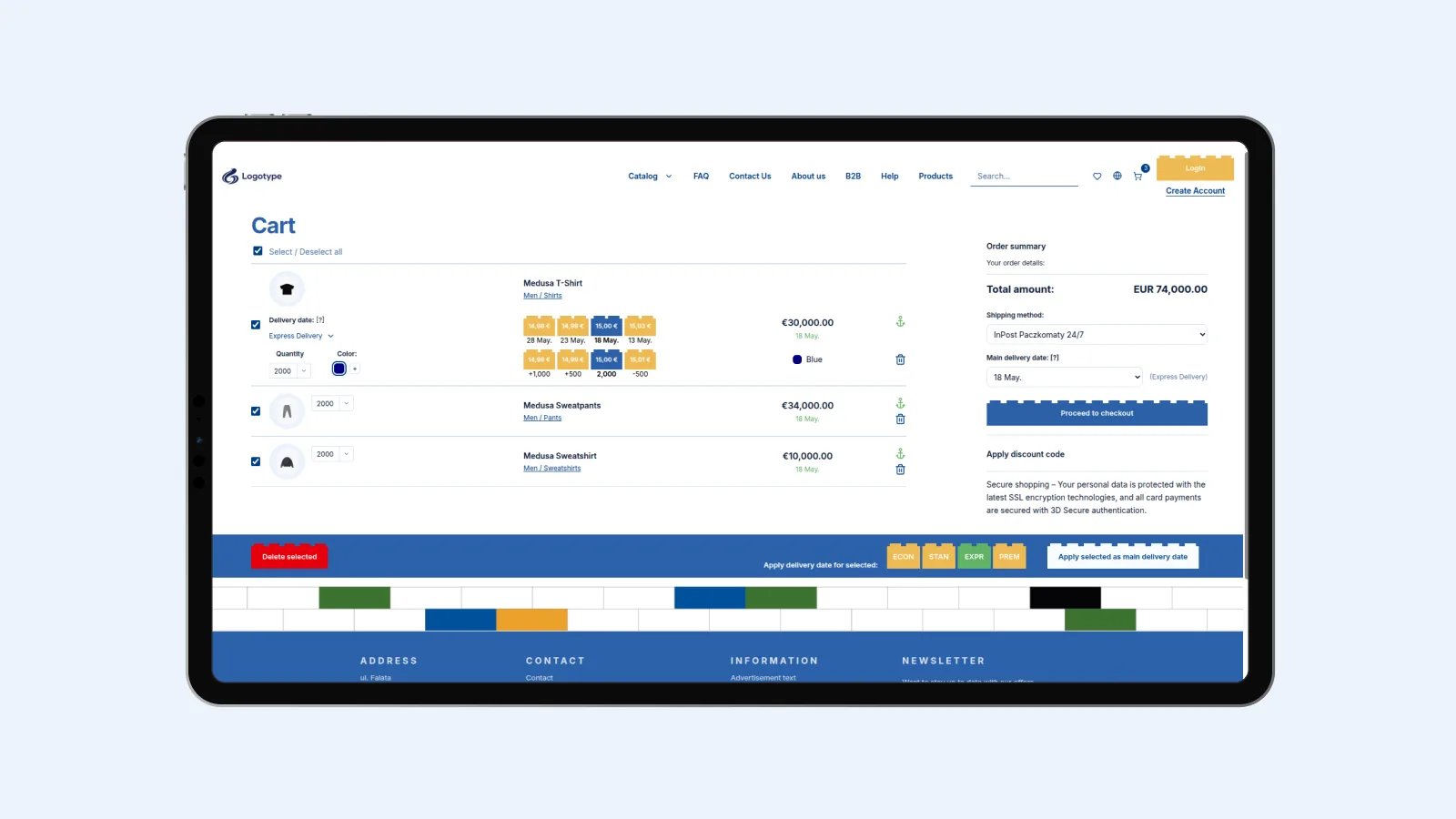 B2B Medusa E-Commerce Platform