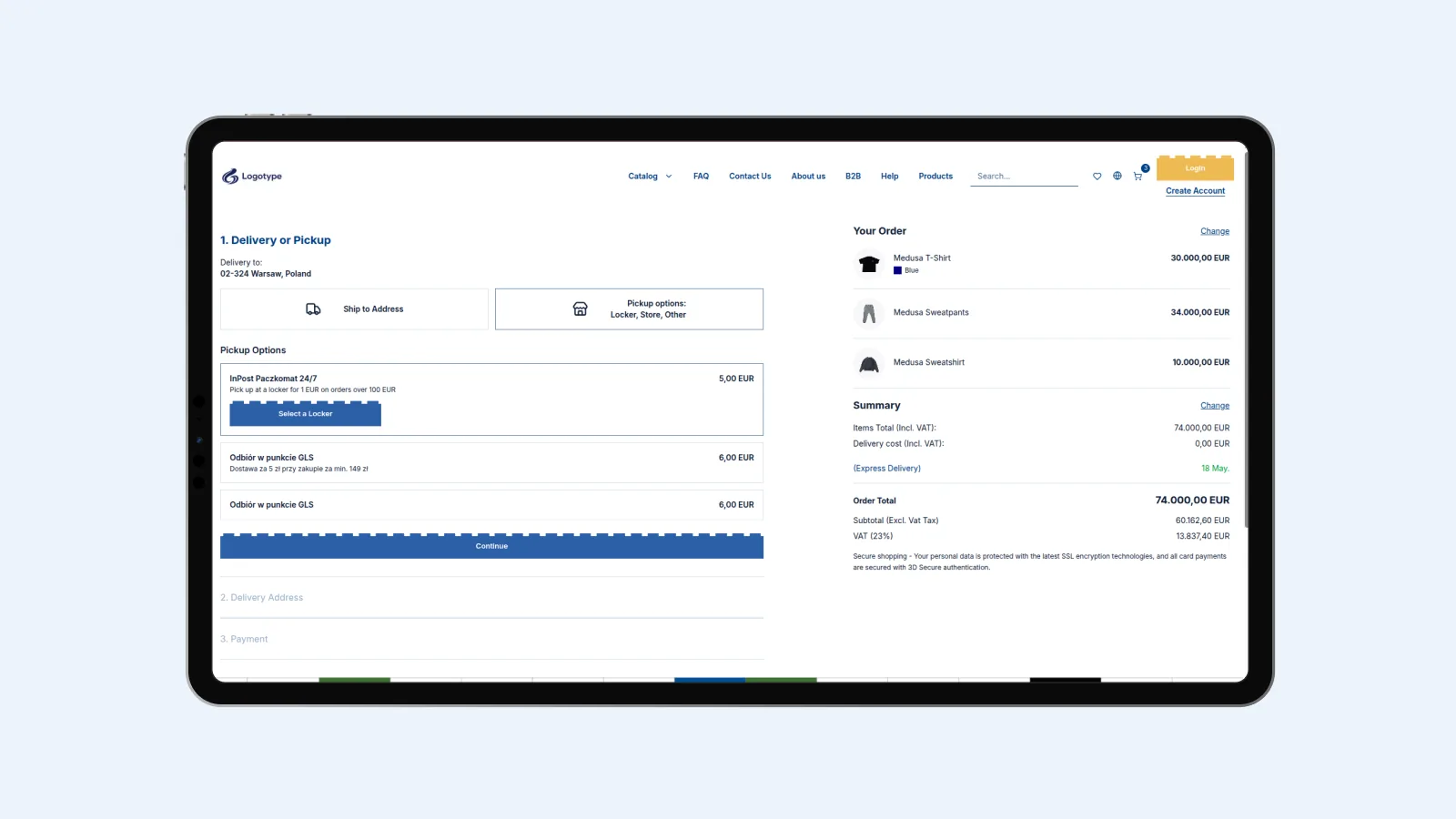 B2B Medusa E-Commerce Platform