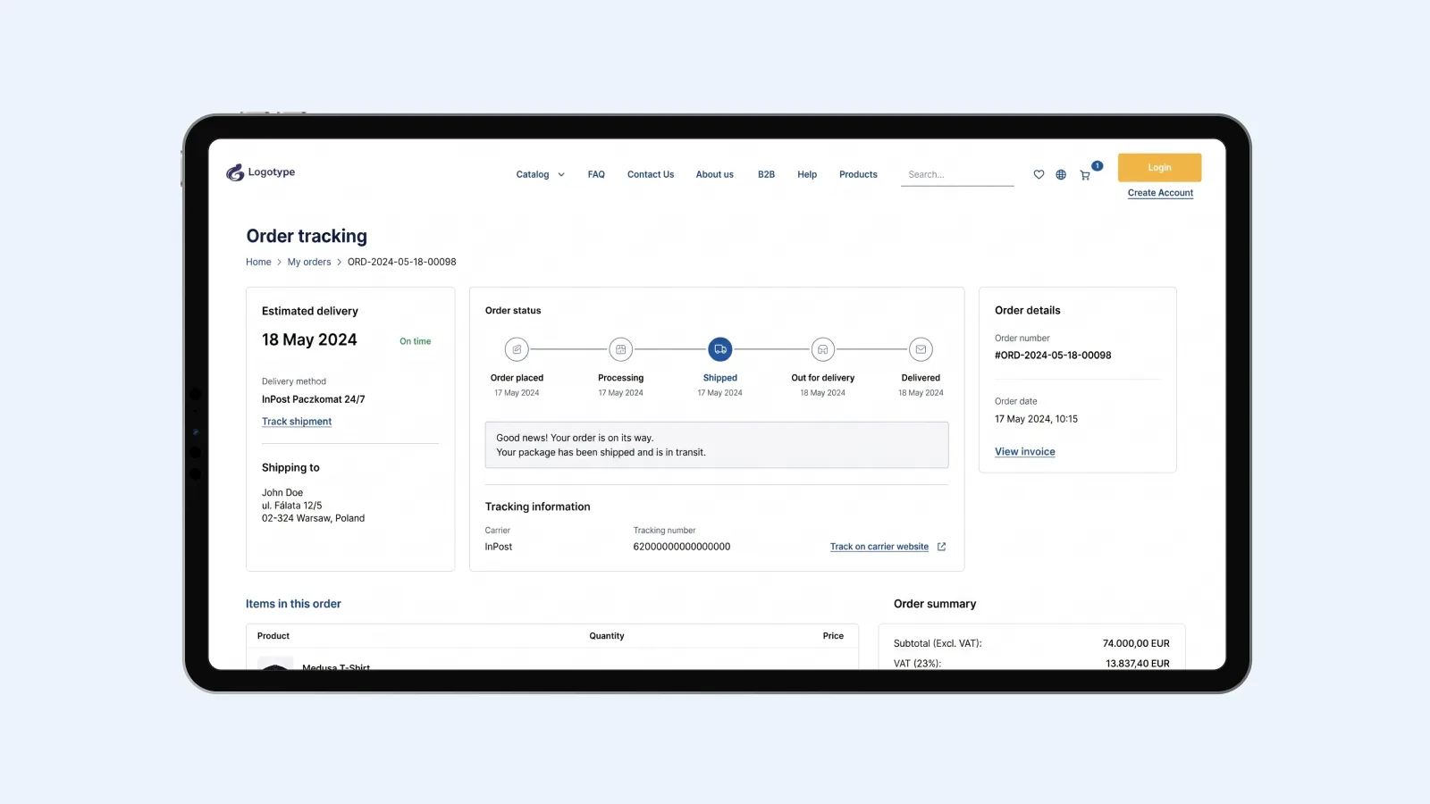 B2B Medusa E-Commerce Platform strategy and solutions